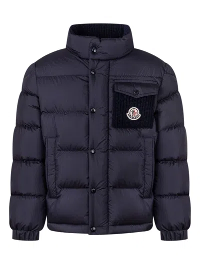 Moncler Kids Jarek Mini Down Jacket For Kids In Blu