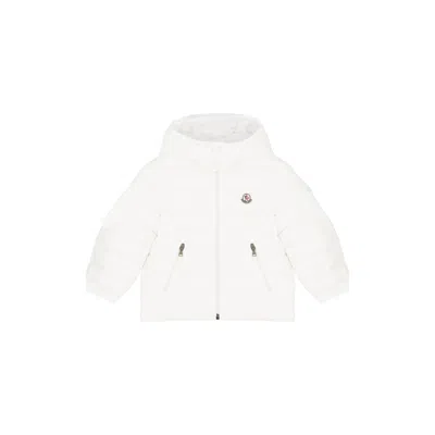 Moncler Kids Jules White Quilted Shell Jacket