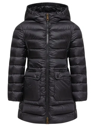 Moncler Kids Kid's Premium Down-filled Jacket With Adjustable Hood In Black