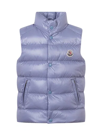 Moncler Kids Kids Bernard Down Puffer Vest For Fall & Winter In Purple