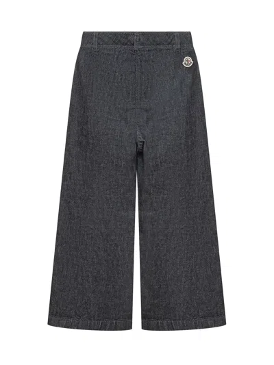 Moncler Kids Kids Fall-winter Trousers In Blu