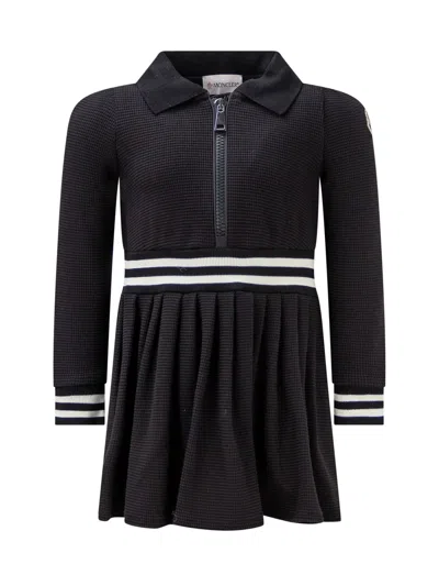 Moncler Kids Kids' Logo-embellished Suit In Nero