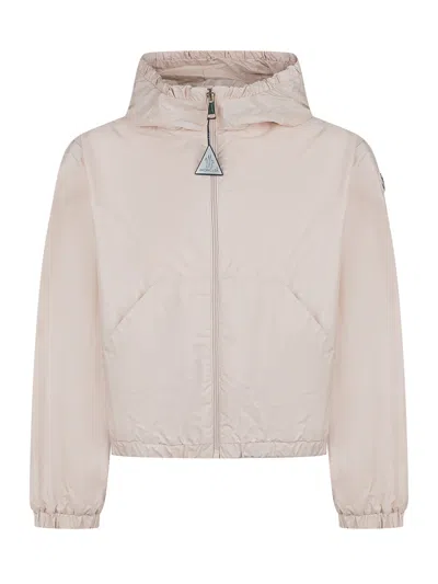 Moncler Kids Kids Mini Jacket For Spring/summer 2025 In Pink