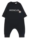 Moncler Youth Stylish Mini Dress In Black