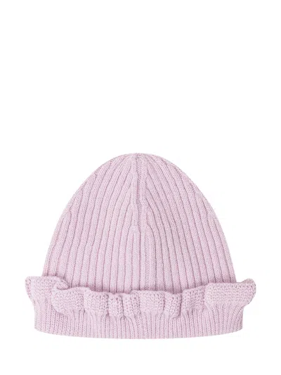 Moncler Kids Kids Puffer Hat For Cold Weather In Lilla