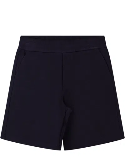 Moncler Kids Kids' Sporty Mini Pants With Drawstrings And Cuffs In Black