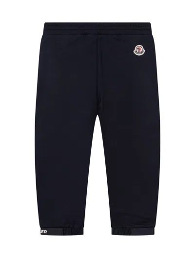 Moncler Kids Kids' Tech-trim Sweatpants In Blu