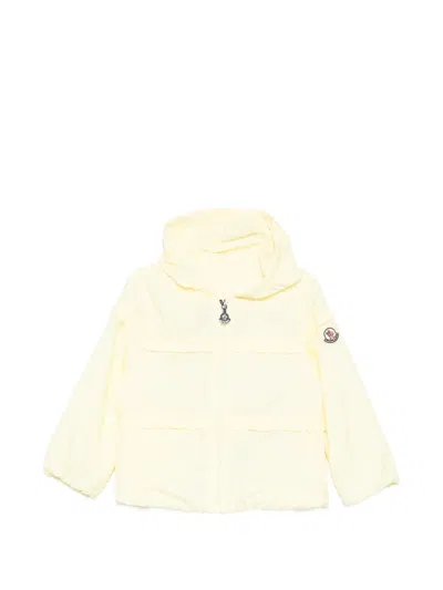 Moncler Kids Kids' Water-resistant Mini Jacket With Flounces In Yellow