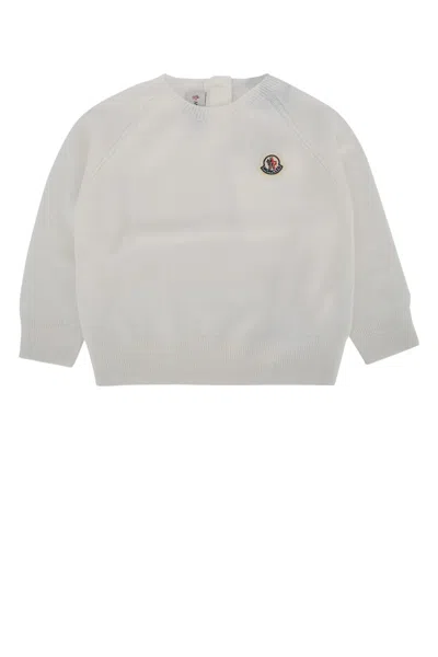 Moncler Kids Knitwear Clothing Ensemble In Gray
