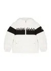 Moncler Kids Laotari Quilted Shell Jacket (6 Years) In White Other