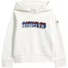 Moncler Kids' Logo Graphic Hoodie In Neutral