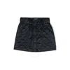Moncler Kids Logo-patch Quilted Miniskirt In Pink