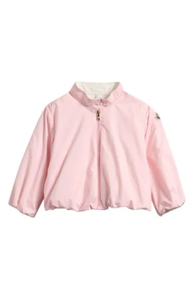 Moncler Kids' Luce Bubble Hem Jacket In Pink