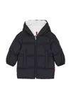 Moncler Kids Marat Quilted Shell Parka In Navy