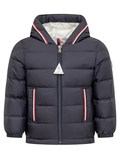 Moncler Kids Mini Down Jacket For Kids In Blue