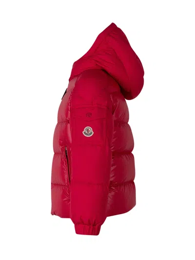 Moncler Kids Mini Hyoseris Puffer Jacket In Rosso