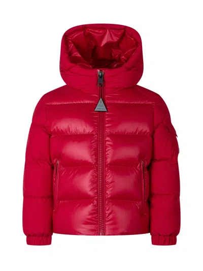 Moncler Kids Mini Hyoseris Puffer Jacket In Red