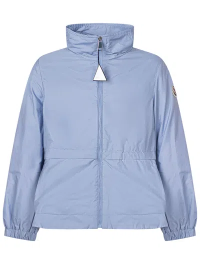 Moncler Kids Mini Kids Jacket With Zip In Blue