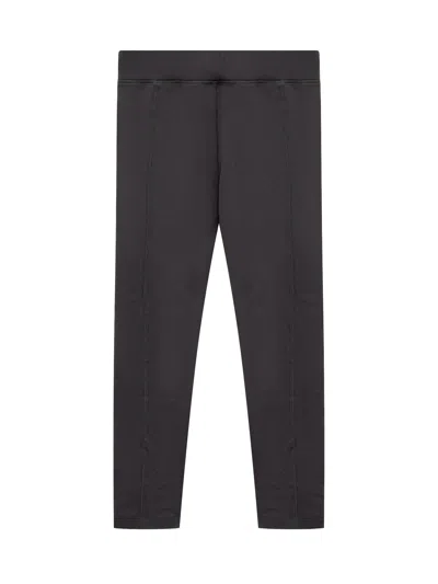 Moncler Kids Mini Logo Leggings In Nero