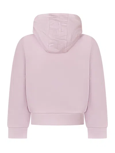 Moncler Kids Mini Pullover Hoodie For Kids In Lilla