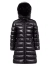 Moncler Girls' Moka Long Jacket - Little Kid In Nero