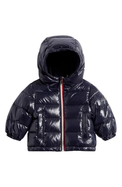 Moncler Kids' New Aubert Down Jacket In Blue