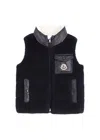 Moncler Odal Vest In Blue Dark