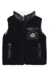 Moncler Odal Padded Vest Blue In Blue
