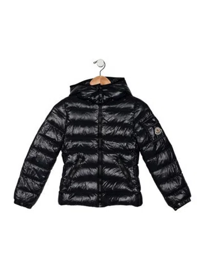 Pre-owned Moncler Kids Puffer Jacket In Blue