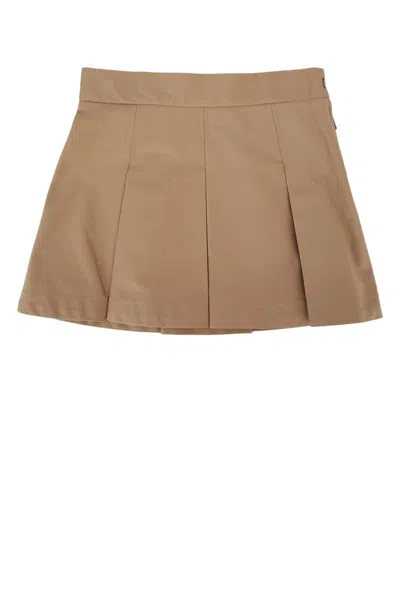 Moncler Kids Skirt In Brown