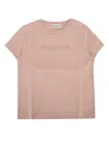 Moncler Kids Ss T-shirt In Neutral