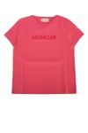 Moncler Kids Ss T-shirt In Multi