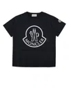 Moncler Kids Ss T-shirt In Black