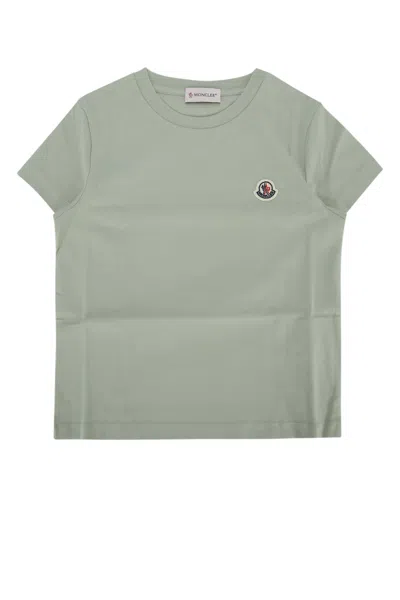 Moncler Kids Ss T-shirt Tripack In Green