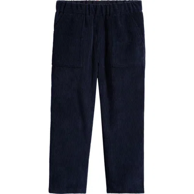 Moncler Kids' Stretch Corduroy Pants In Black