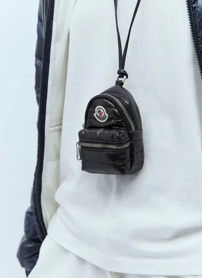 Moncler Kilia Keyring Bag In Black