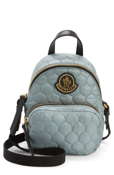 Moncler Kilia Puffer Crossbody Bag In Light Blue