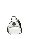 Moncler Small Kilia Quilted Nylon Crossbody Bag In White