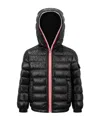 Moncler Klaas Hooded Down Jacket In Black