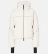 Moncler Klais Tech Down Jacket In White