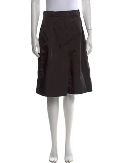 Pre-owned Moncler Knee-length Shorts In Black