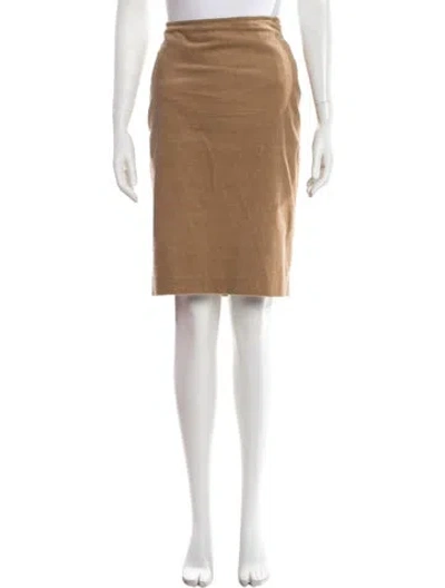 Pre-owned Moncler Knee-length Skirt In Neutral