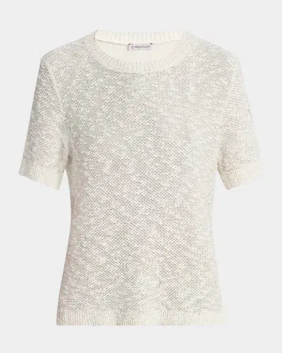 MONCLER KNIT CREWNECK TEE