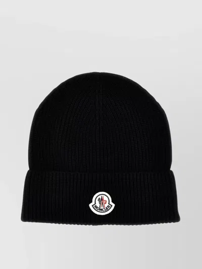 Moncler Knit Hats For A Cozy Look In Black