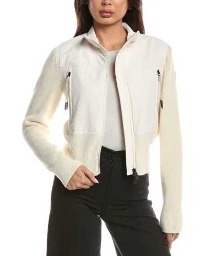 Moncler Knit Jacket In White