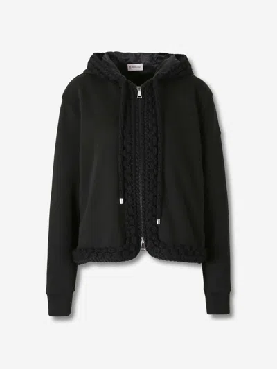 MONCLER MONCLER HOODED ZIP SWEATSHIRT