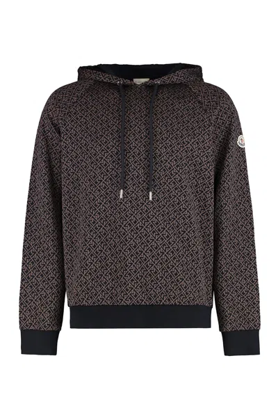 MONCLER KNITTED HOODIE