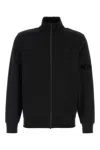 Moncler High Collar Long Sleeve Casual Jacket In Black