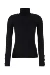 Moncler Wool And Cashmere Turtleneck Sweater In Black