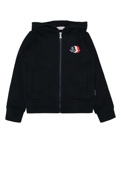 Moncler Kids' Knitwear Clothing Ensemble In Black